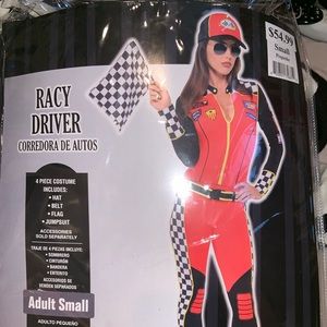 RACE CAR DRIVER COSTUME